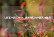 大赢家体育比分310：数据背后的体育竞技魅力