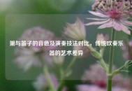 箫与笛子的音色及演奏技法对比，传统吹奏乐器的艺术差异