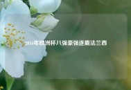 2016年欧洲杯八强豪强逐鹿法兰西