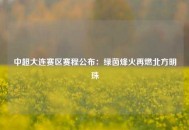 中超大连赛区赛程公布：绿茵烽火再燃北方明珠
