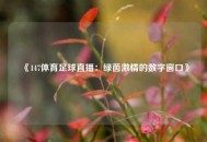 《147体育足球直播：绿茵激情的数字窗口》