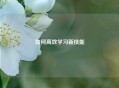 如何高效学习新技能