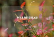 欧冠金靴的荣耀之路