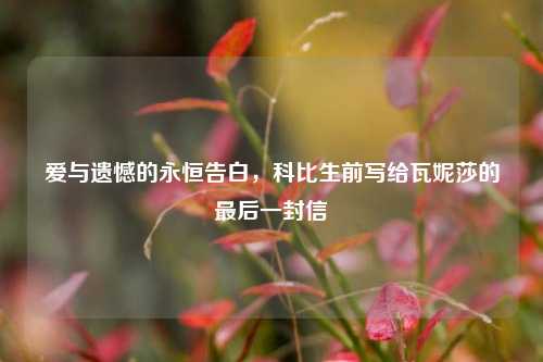 爱与遗憾的永恒告白，科比生前写给瓦妮莎的最后一封信
