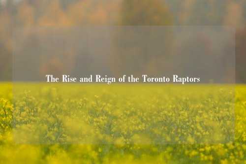 The Rise and Reign of the Toronto Raptors