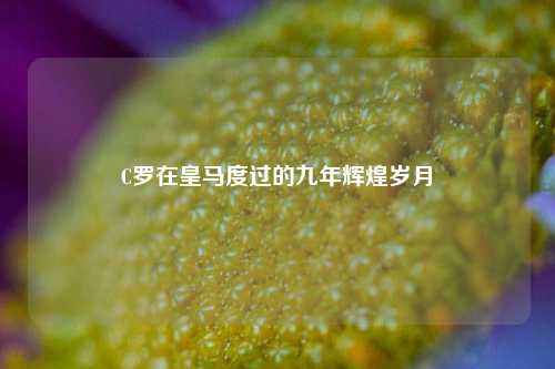 C罗在皇马度过的九年辉煌岁月