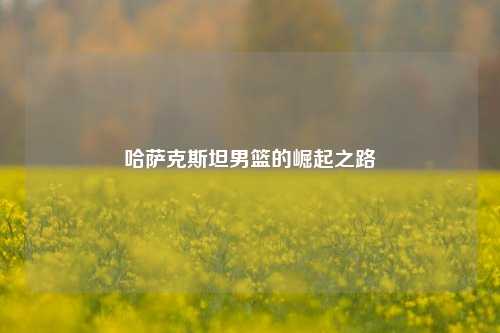 哈萨克斯坦男篮的崛起之路